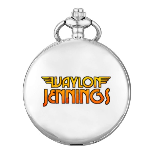 Discover Waylon text orange - Waylon Jennings - Pocket Watches
