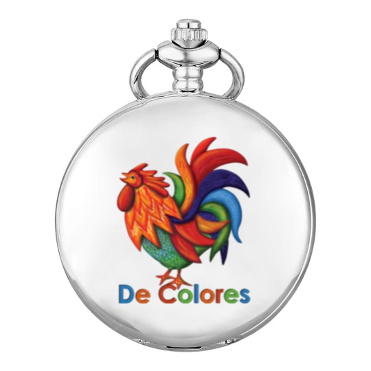 Discover De Colores Rooster Gallo Men's Jersey Polo Pocket Watches