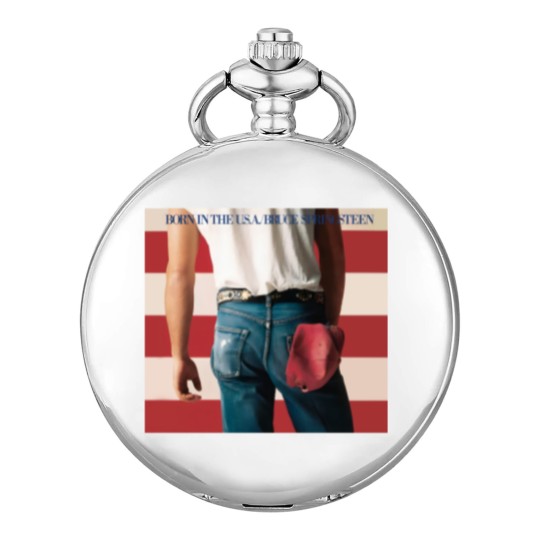 Discover Vintage Bruce Springsteen Born In The USA Pocket Watches, Bruce Springsteen E Street Band 2023 Tour Pocket Watches