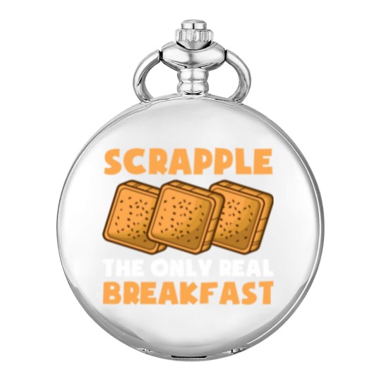 Discover Scrapple American Breakfast Pennsylvania philly Pocket Watches