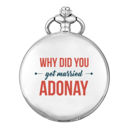 Discover Colombian English - Why did you get married adonay Pocket Watches