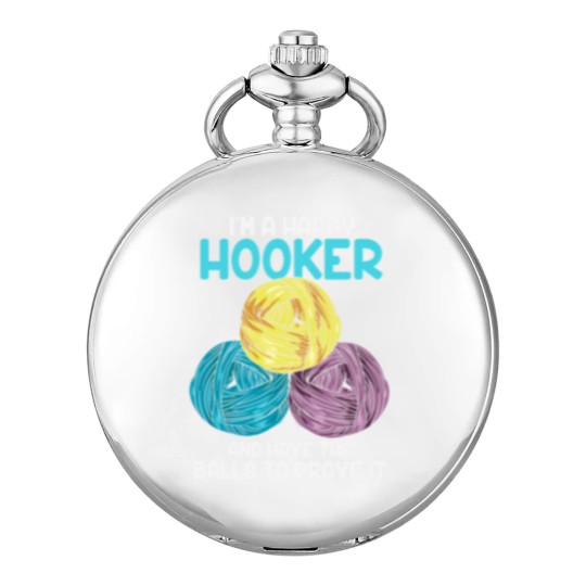 Discover Crocheting Knitting Hooker Quilting Sewing Fabric Pocket Watches