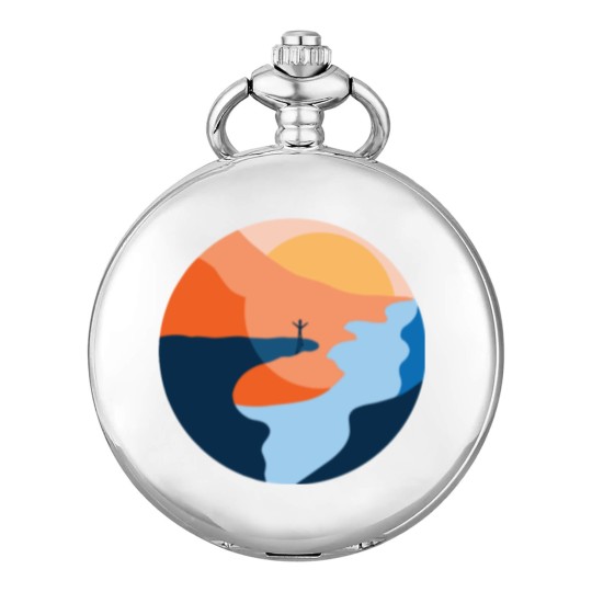 Discover Trolltunga Fjord Norway Souvenir Gift Pocket Watches