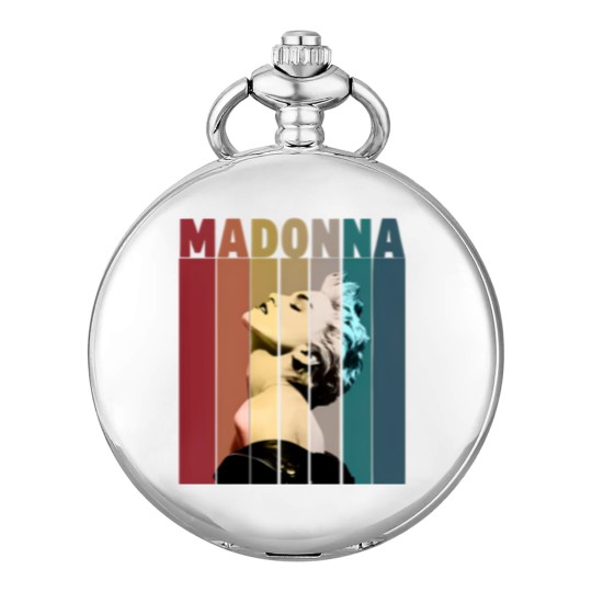 Discover Madonna Retro Vintage Pocket Watches, Madonna Pocket Watches, Music Pocket Watches, Gift Pocket Watches For You And Your Friends, Vintage Madonna Pocket Watches