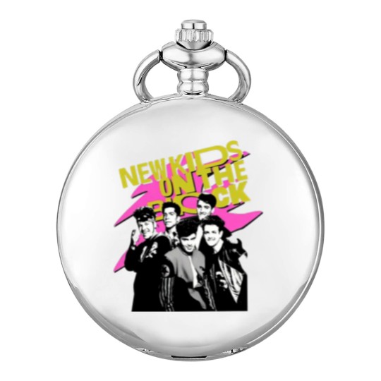 Discover Vintage NKOT Block Pink, NK on The Block Vintage Style Pocket Watches, Mixtape Tour 2022 Pocket Watches, NKOT Block Band Pocket Watches, NKOT Block Concert Pocket Watches