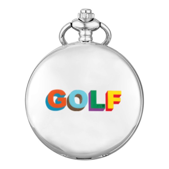 Discover Multi color 3D Golf Wang Pocket Watches