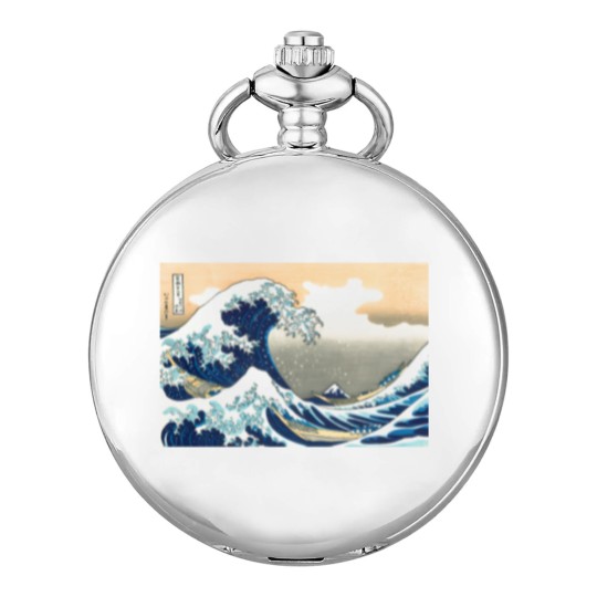 Discover Hokusai great wave Pocket Watches