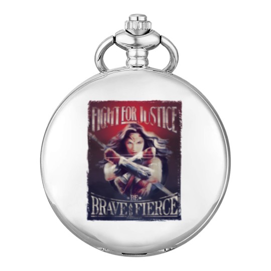 Discover Wonder Woman Fight For Justice Pocket Watches