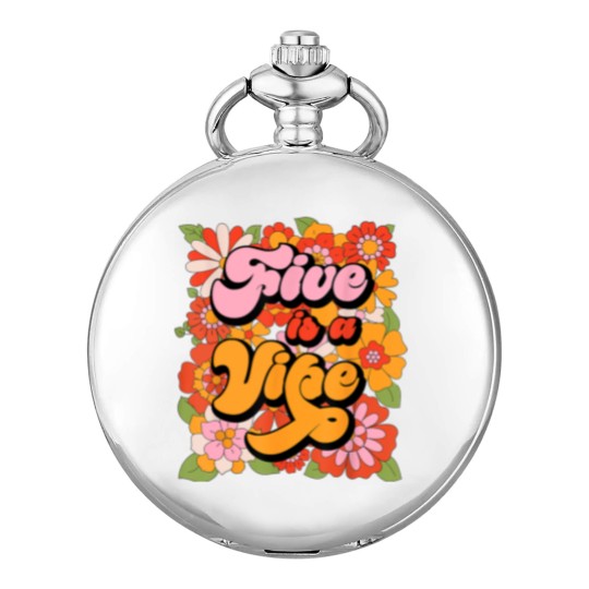 Discover Five is a Vibe 5th Birthday Party Pocket Watches