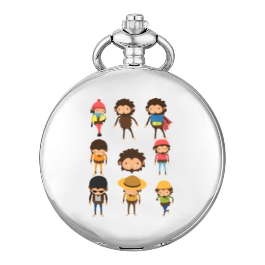 Discover Sneaky Sasquatch Poster Pocket Watches