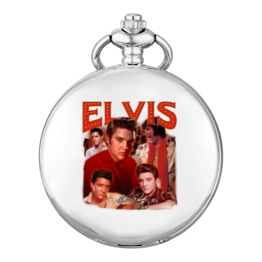 Discover Elvis Presley Music Pocket Watches, Elvis Presley Vintage Retro, Elvis Presley Singer 2023 Gift