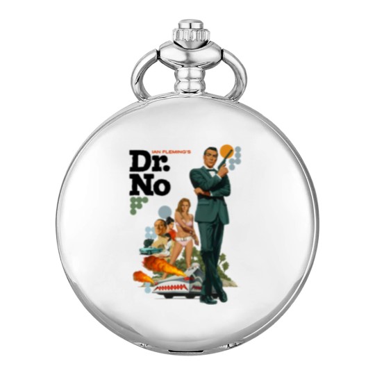 Discover James Bond Dr.No V2 Pocket Watches Vintage Movie Pocket Watches