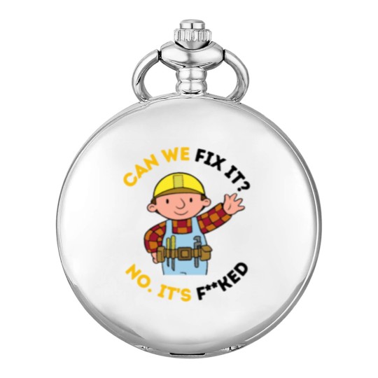 Discover Can We Fix It Funny Repair Man Bob The Builder Pocket Watches