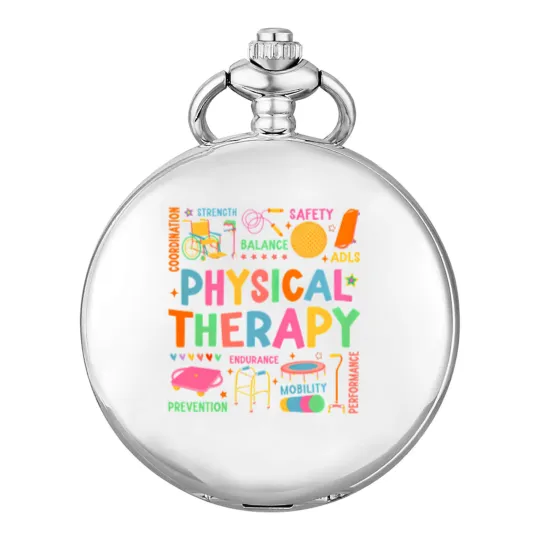 Discover Physical Therapy Pocket Watches, Physical Therapist Pocket Watches, Doctor Physical Therapist Pocket Watches