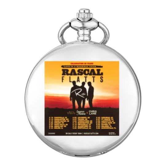 Discover Rascal Flatts Anniversary Life is a Highway Pocket Watches