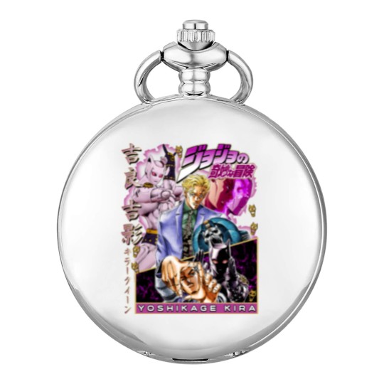 Discover Vintage Yoshikage Kira Jojo's Bizzare Adventure Pocket Watches