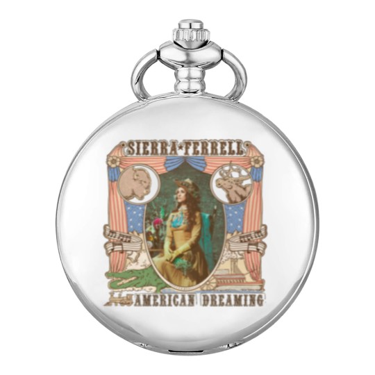 Discover Sierra Ferrell Gift For Fans White Pocket Watches