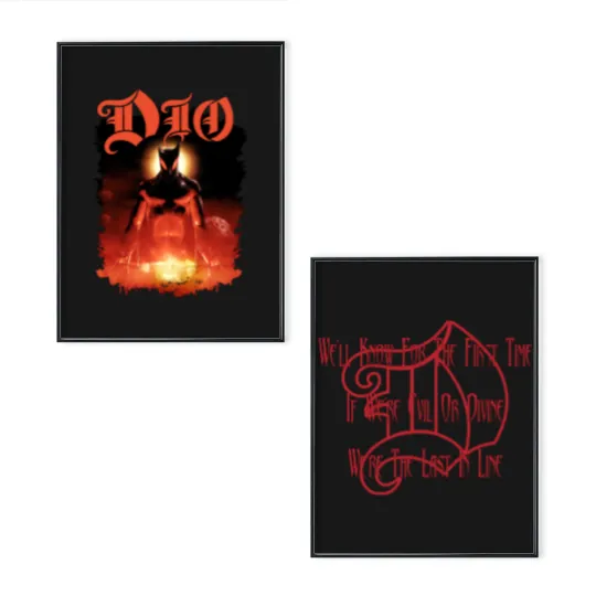 Discover DIO Last in Line Poster Set