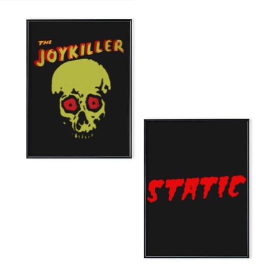 Discover Vintage 1995 The Joykiller Static Poster Set, The Joykiller Poster Set