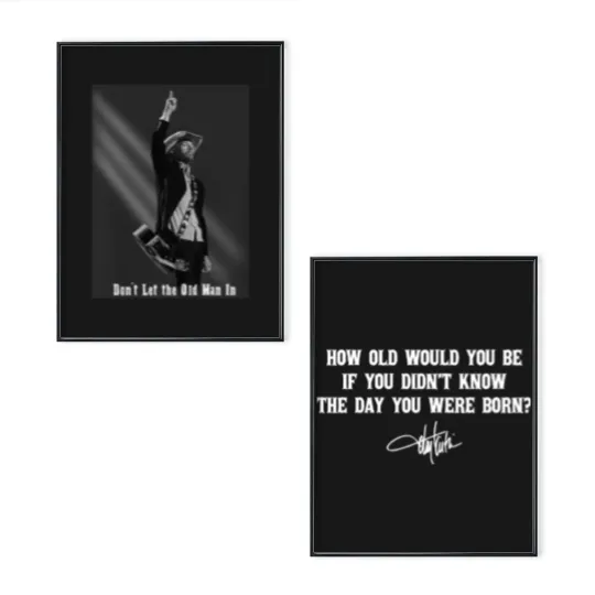 Discover Don't Let The Old Man In Toby Keith Poster Set