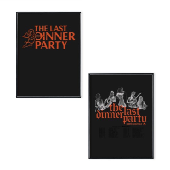 Discover The Last Dinner Party 2024 Tour Poster Set, The Last Dinner Poster Set