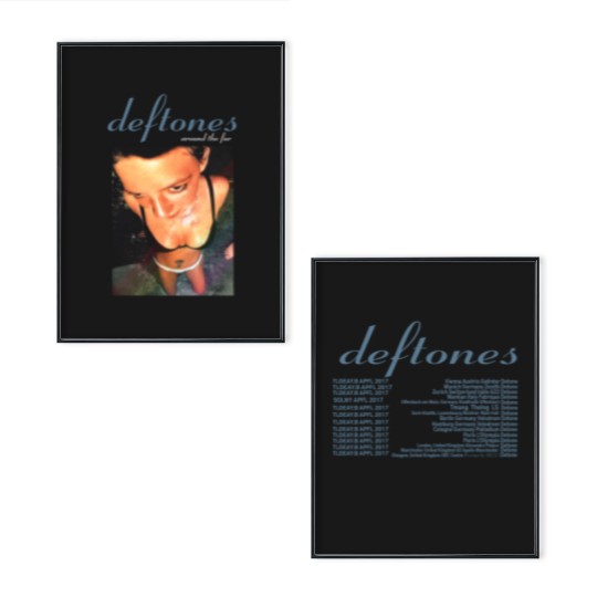 Discover Deftone Around The Fur Poster Set - Deftone Poster Set - Band Poster Set