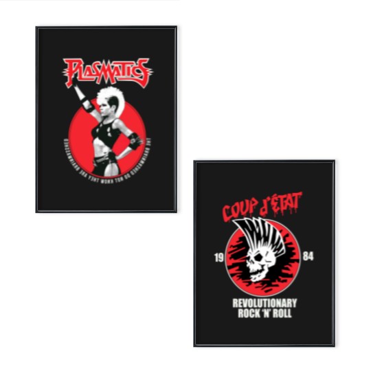 Discover Vtg Plasmatics Wendy O Williams Cotton S-5XL Unisex Black 2 Sided Poster Set