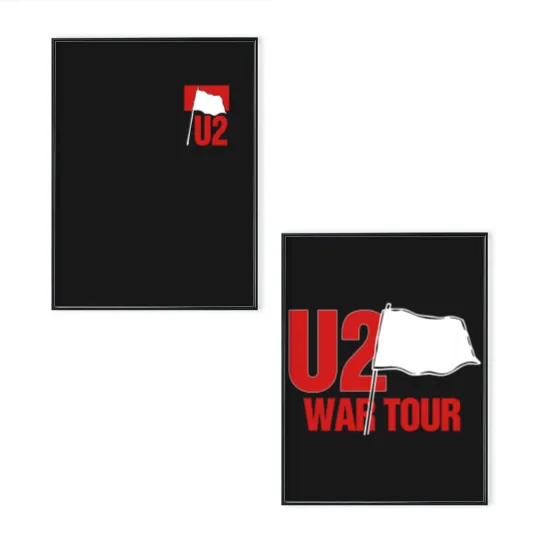Discover Vintage The U2 Tour Music Band Poster Set