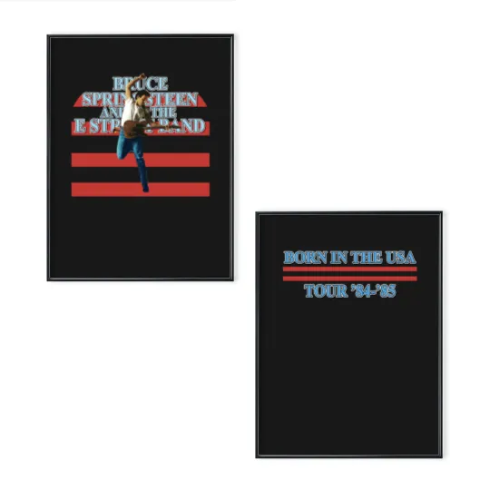 Discover Bruce Springsteen Poster Set, Bruce Springsteen, Springsteen Concert