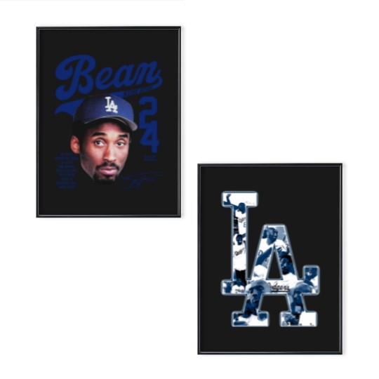 Discover Kobe "BEAN" Double Sided Poster Set, Kobe Los Angeles