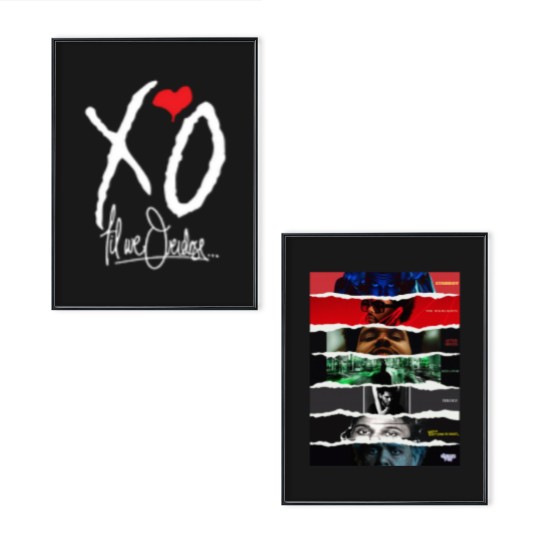 Discover Collection Weeknds Album Trilogy Gift For Fan Poster Set