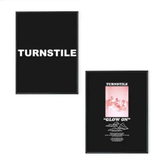 Discover Turnstile Tour 2022 Poster Set, Turnstile Poster Set