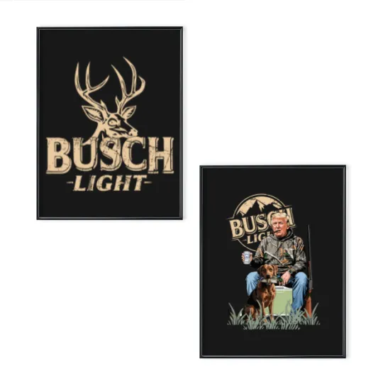 Discover Donald Trump/Light Beer Comfort Colors Poster Set