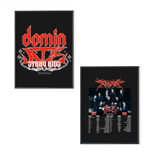 Discover Stray Kids DominATE World Tour Poster Set, Stray Kids Poster Set