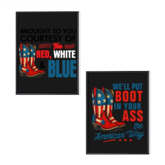 Discover We'll Put a Boot in your Asss Poster Set, Country Music Poster Set Toby Keith Poster Set