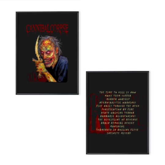 Discover Cannibal Corpse- KILL Poster Set