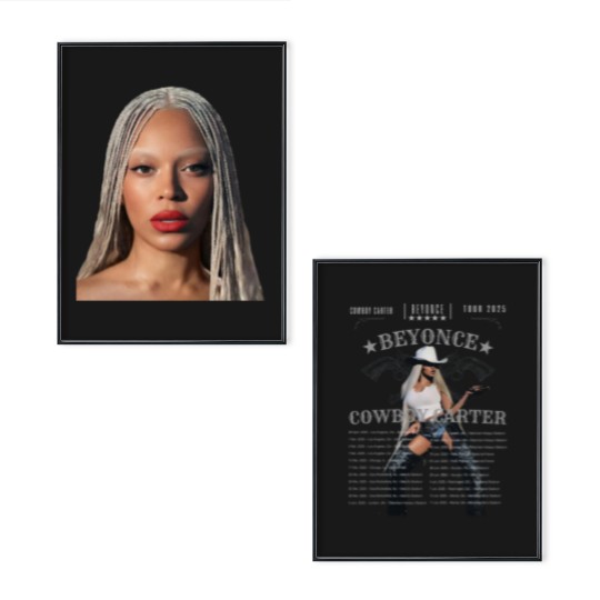 Discover Beyonce Cowboy Carter Tour Poster Set