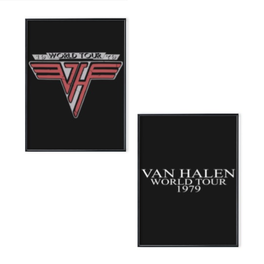 Discover van 1979 World Tour Double-sided Poster Set
