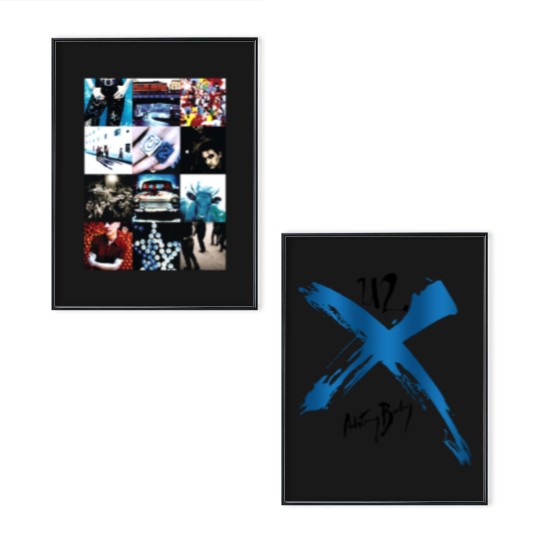 Discover U2 Achtung Baby Live At Sphere Las Vegas Tour 2023 Poster Set,