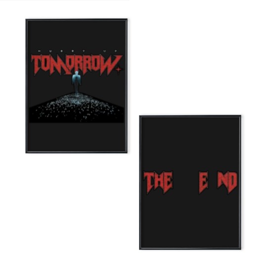 Discover Hurry Up Tomorrow Weeknds 2025 Poster Set, Album Poster Set Gift Poster Set