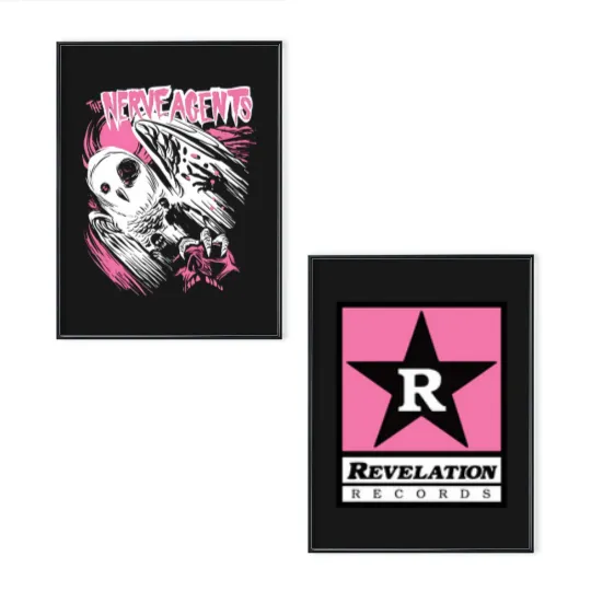 Discover The Nerve Agent X Revelation Record Days Of The White Owl 2025 Two Sides Poster Set
