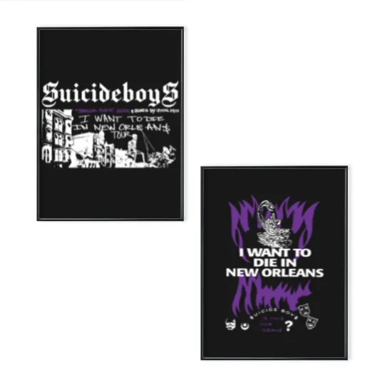 Discover Suicideboys Poster Set, I Want To Die In New Orleans, Ruby Da Cherry Pullover