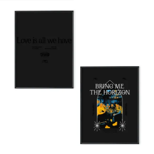Discover Bring Me The Horizon Love Is All We Have Poster Set