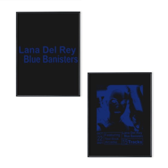 Discover Lana Del Rey Poster Set, Lana Del Rey- Blue Banisters Poster Poster Set