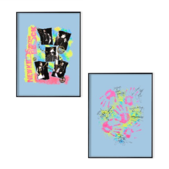 Discover New Kid on The Block Poster Set