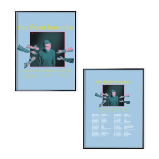 Discover The Front Bottoms 2023 Band Poster Set