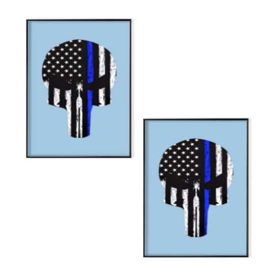 Discover Thin Blue Line Poster Set