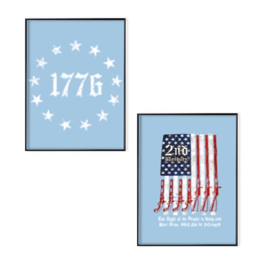 Discover 2nd Amendment Script Poster Set Pro