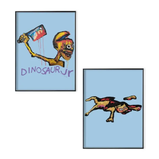 Discover 1993 Dinosaur Jr 'Start Choppin' Song Promo Poster Set