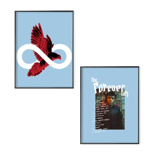 Discover JID The Forever Story JID tour 2023 Poster Set